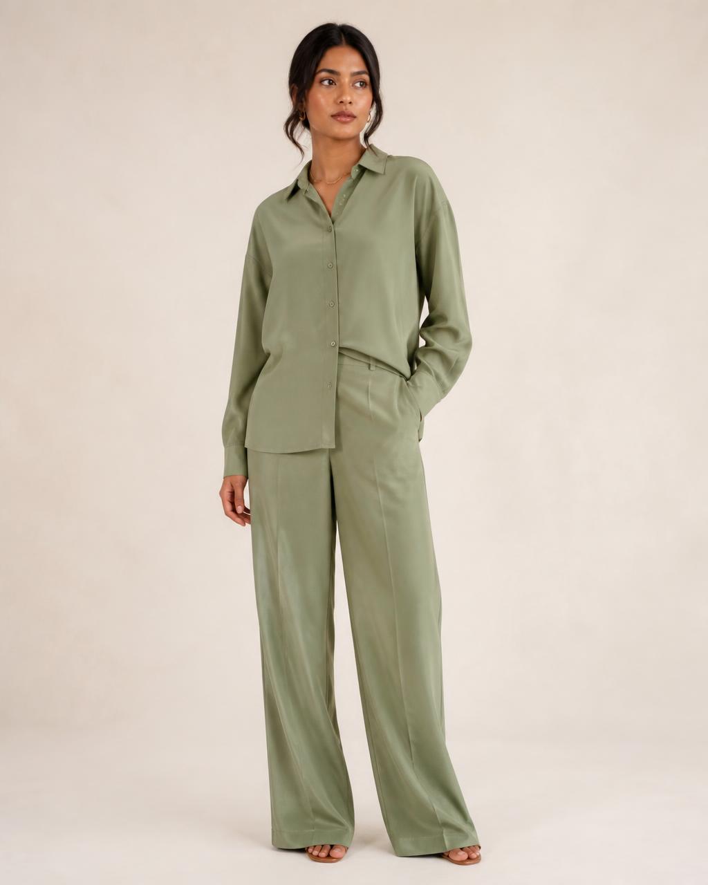 Sage Serenity Co-ord Set — Co-ord Sets by Nyroka